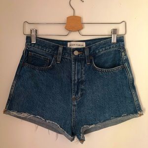 Denim Forum Farrah Cheeky Short.